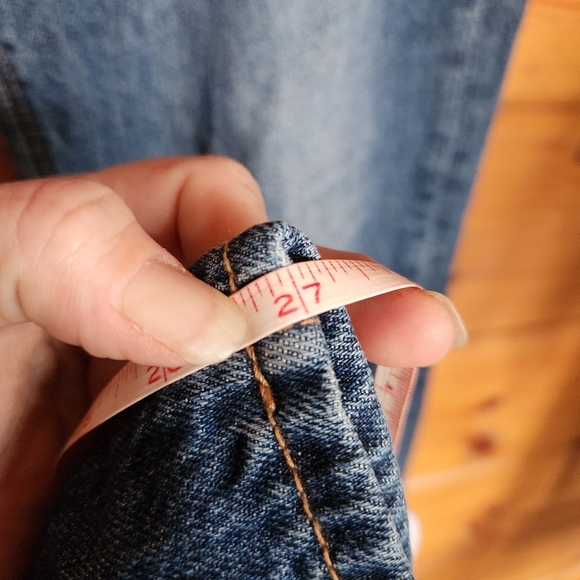 Joe's Scout Mid Rise Slim Boyfriend Jeans Cropped Distressed In Remix Sz 29 X27" - Picture 7 of 13